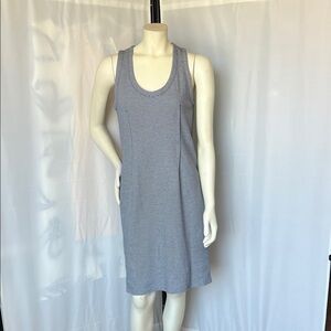 D&G Dolce & Gabbana Navy and White Striped Dress